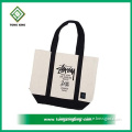 Manufacture Direct selling Single Shoulder Tote Shopping Cotton Canvas Bag